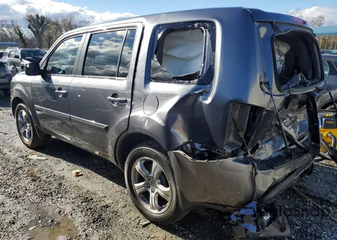 2014 Honda Pilot Ex from USA, damaged, VIN 5FNYF3H46EB021082